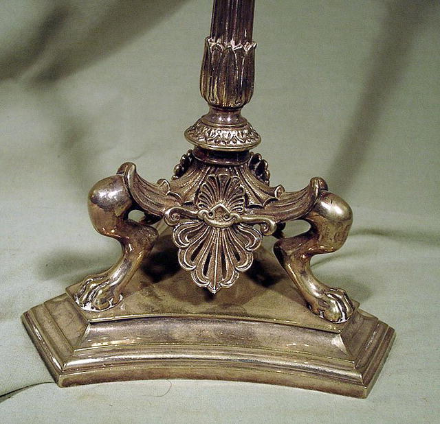 FANTASTIC ELKINGTON & CO SILVER PLATE CANDLESTICK