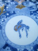 QUALITY ARITA / IMARI BOWL WITH FUKU MARK 18th / 19th C
