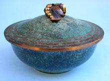 CARL SORENSON BOWL WITH GRAPE TOP PERFECT CONDITION