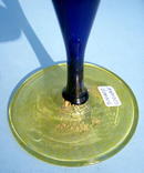 RARE SIGNED STEUBEN AWESOME WINE STEM VENETIAN