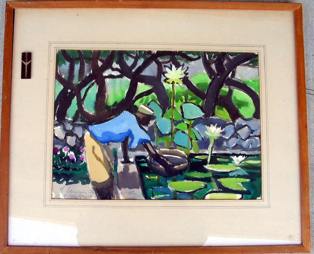 Michael Lester Leszczynsk WATERCOLOR WELL LISTED ARTIST