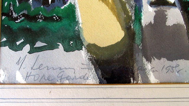 Michael Lester Leszczynsk WATERCOLOR WELL LISTED ARTIST