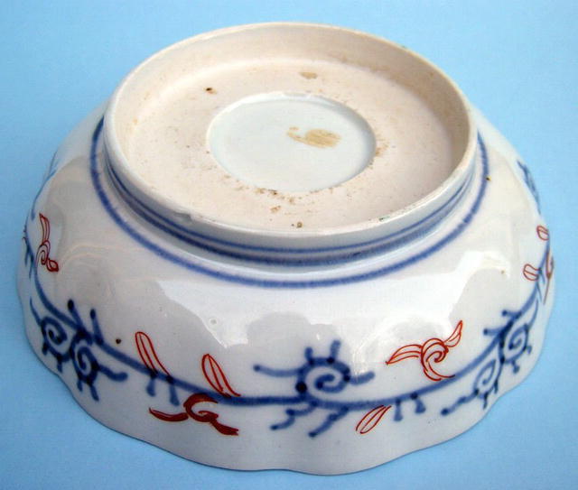 FABULOUS 18th/19th C IMARI / ARITA RUFFLED BOWL GREAT