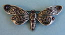 VERY COOL MOTH OR BUTTERFLY STERLING AMETHYSTS