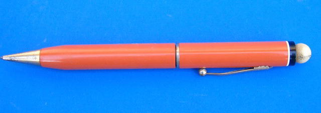 BABE RUTH BASEBALL BAT MECHANICAL PENCIL W/BALL