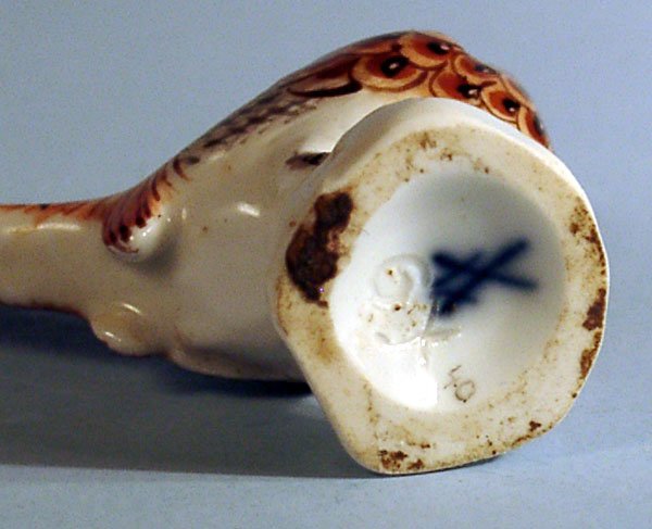 MEISSEN Pheasant small but detailed very nice