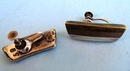 LOS CASTILLO MIXED METAL EARRINGS STERLING BRASS COPPER