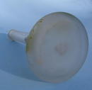 LEGRAS OR MONT JOYE STYLE STICK VASE WITH ENAMEL