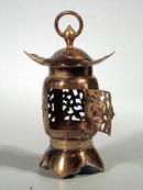 JAPANESE 950 STERLING LANTERN NICE WORK