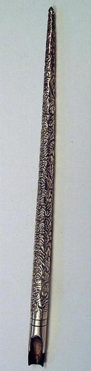 STERLING INK PEN PARKER TYPE REPOUSSE 1900