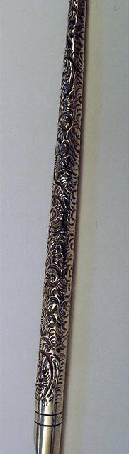STERLING INK PEN PARKER TYPE REPOUSSE 1900