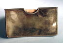 NICE CURVED STERLING CALLING CARD HOLDER 1900s