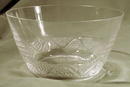 LALIQUE SIGNED DECO FROSTED BOWL