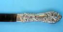 UNUSUAL STERLING & TORTOISE SHELL PAGE TURNER VICTORIAN 1862