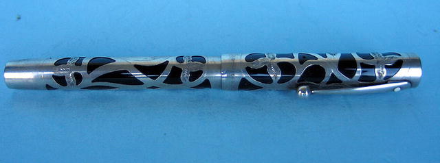 SHEAFFER STERLING OVERLAY LIFETIME HARD RUBBER PEN
