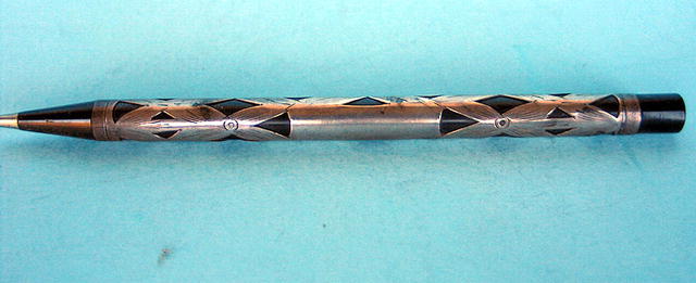 WATERMAN STERLING OVERLAY IDEAL MECHANICAL PENCIL HARD