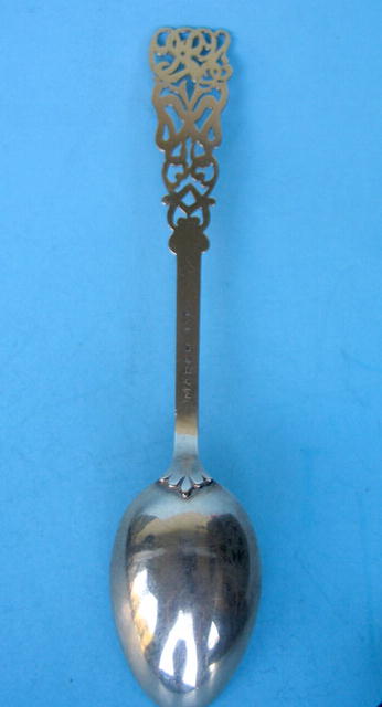 INCREDIBLE 14K GOLD SPOON ENAMELED RUTH DATED 3/1/20