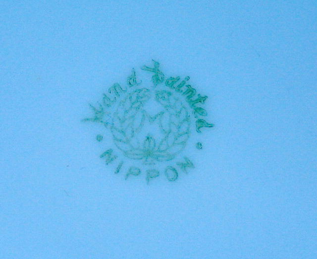 NIPPON MORIAGE LANDSCAPE PLATE NORITAKE QUALITY WORK
