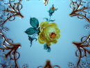 FINE MEISSEN QUALITY PLATE W/HEAVY GILT FLORALS NICE