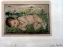 NICE CORDOBA MATHILDA WATERCOLOR PEN AND INK DRAWING