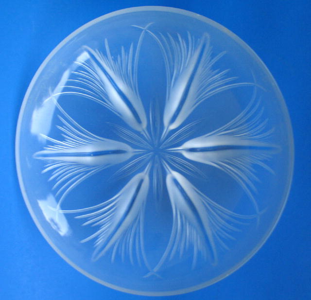 VERLYS FROSTED WHEAT BOWL LIKE LALIQUE SABINO