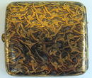 INCREDIBLE SIGNED KOMAI BOX w/100s OF CRANES MEIJI WOW