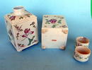 OUTSTANDING CHINESE TEA CADDY MATCHING PAIR REPUBLIC