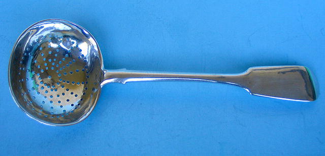 RUSSIAN 84 SILVER MARKED LADLE OR OLIVE SPOON