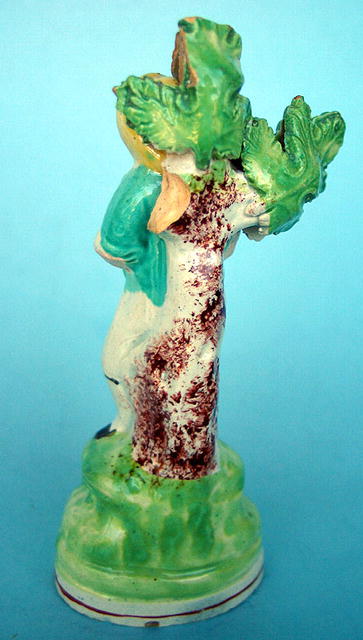 EARLY STAFFORDSHIRE CREAMWARE FIGURE GEORGIAN VICTORIAN