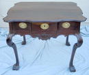 INCREDIBLE CHIPPENDALE DESK / TABLE 18th C AMERICAN