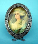 FINE STERLING AND CELLULOID PICTURE FRAME NEAT