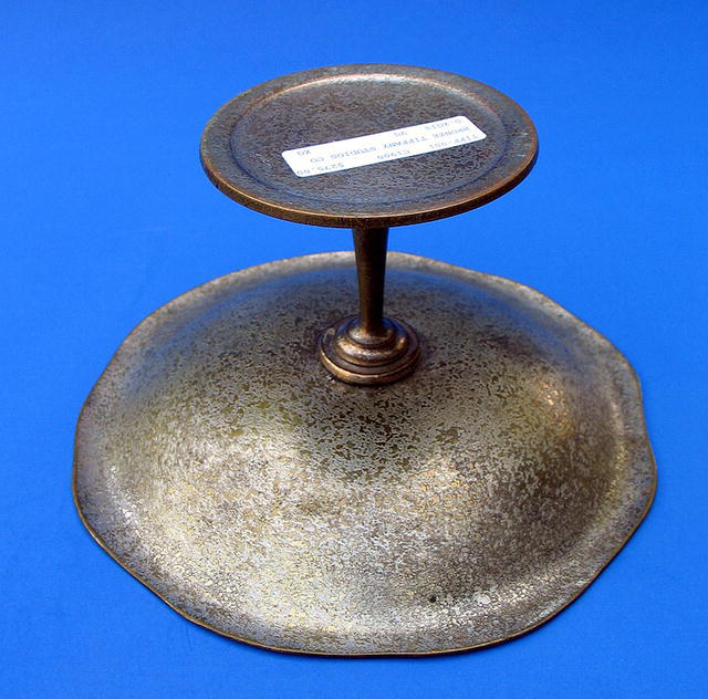 TIFFANY BRONZE COMPOTE C.1910 TIFFANY STUDIOS