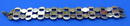 FINE QUALITY 14K GOLD BRACELET ART DECO CRAFTS LOOK