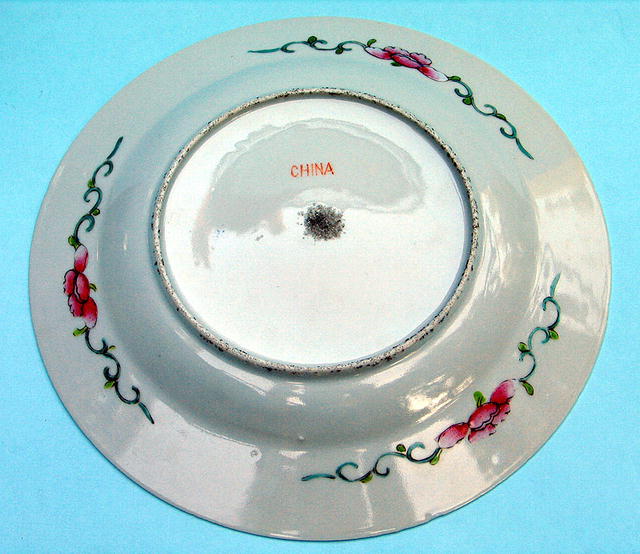 FINE CHINESE REPUBLIC QING PERIOD CHINA YELLOW PLATE