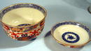 FINE IMARI ARITA COVERED BOWL JAPANESE MEIJI ARTIST SIG