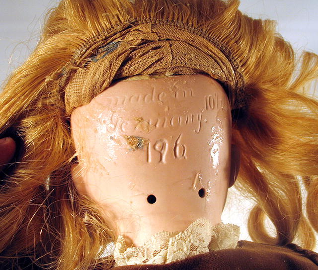 KESTNER 196 DIMPLED BISQUE GERMAN DOLL