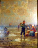 GABRIEL, H.M. (XIX-XX) LISTED ARTIST DUTCH OIL / BOARD