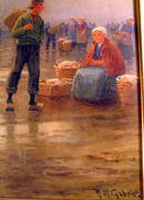GABRIEL, H.M. (XIX-XX) LISTED ARTIST DUTCH OIL / BOARD