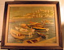 SAMUEL CHANEY LISTED ARTIST SINGAPORE PORT SCENE