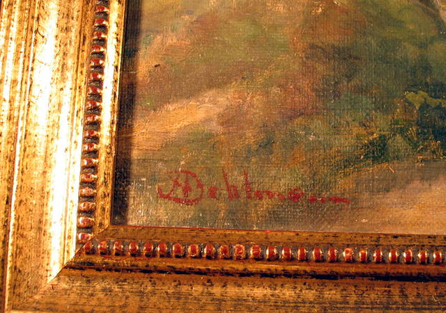 Dohlmann, Augusta 1847-1914 WELL LISTED ARTIST COASTAL