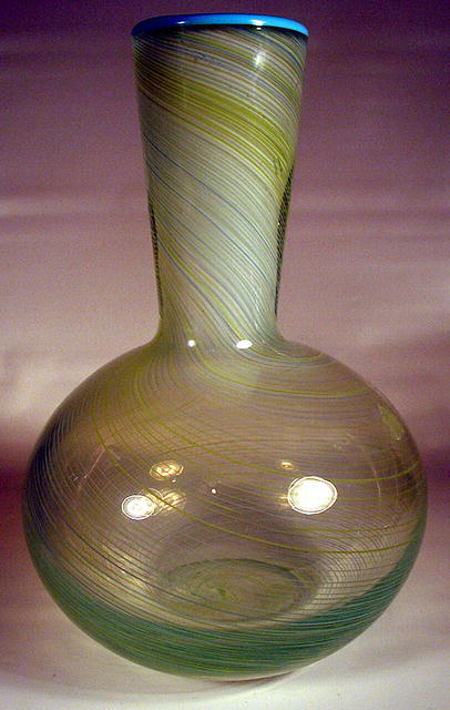 QUALITY MURANO THREADED VASE VENINI SEGUSO ERA