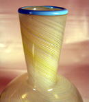 QUALITY MURANO THREADED VASE VENINI SEGUSO ERA