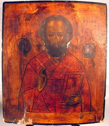 RUSSIAN ICON SAINT NICHOLAS BRINGS MESSAGE FROM JESUS