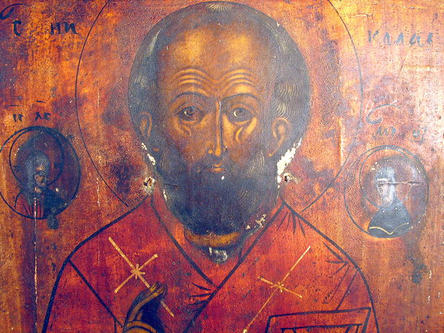 RUSSIAN ICON SAINT NICHOLAS BRINGS MESSAGE FROM JESUS