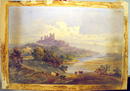 John Prescott Knight LISTED ARTIST WATERCOLOR CASTLE