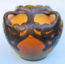 3 HANDLE ART NOUVEAU AUSTRIAN AMPHORA DANISH P & E VASE