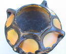 3 HANDLE ART NOUVEAU AUSTRIAN AMPHORA DANISH P & E VASE