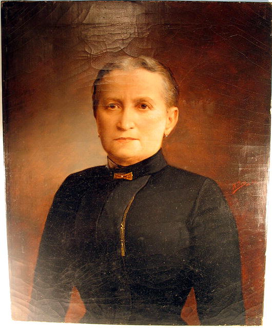 ISER, Heinrich (1869-1932) LISTED ARTIST PORTRAIT 1892