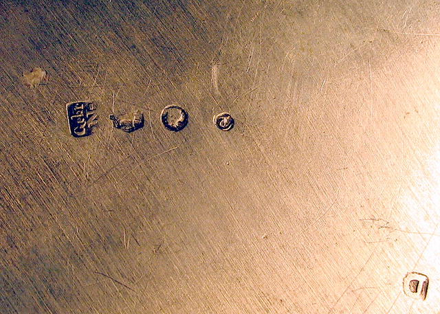 DUTCH RETICULATED STERLING SILVER CHARGER PIERCED