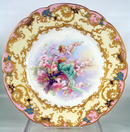 SUPERB SEVRES HAND PAINTED CABINET PLATE VALERE BERNARD